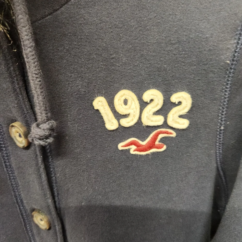 Y2K Hollister Faux Fur Hoodie Size Large - Picture 6 of 14